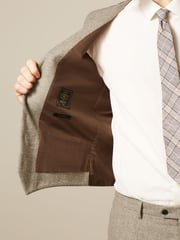Natural Italian Wool Blend Undyed Suit Waistcoat - Image 4 of 7
