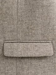 Natural Italian Wool Blend Undyed Suit Waistcoat - Image 6 of 7