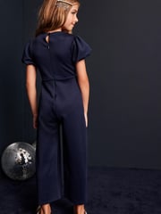 Navy Blue Occassion Jumpsuit (3-16yrs) - Image 2 of 7