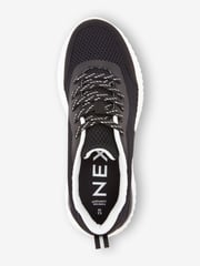 Black/White Active Gym Trainers - Image 5 of 6