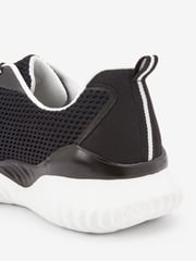 Black/White Active Gym Trainers - Image 6 of 6
