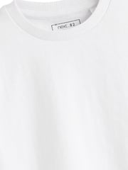 White Regular Fit Short Sleeve T-Shirt (3-16yrs) - Image 3 of 3