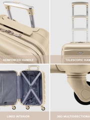 Flight Knight Large Hardcase Lightweight Check In Suitcase With 4 Wheels - Image 2 of 7