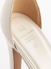 Bone White Signature Leather Platform Sandals - Image 8 of 8