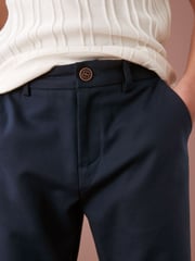 Navy Blue Premium Chino Trousers (3-16yrs) - Image 3 of 5