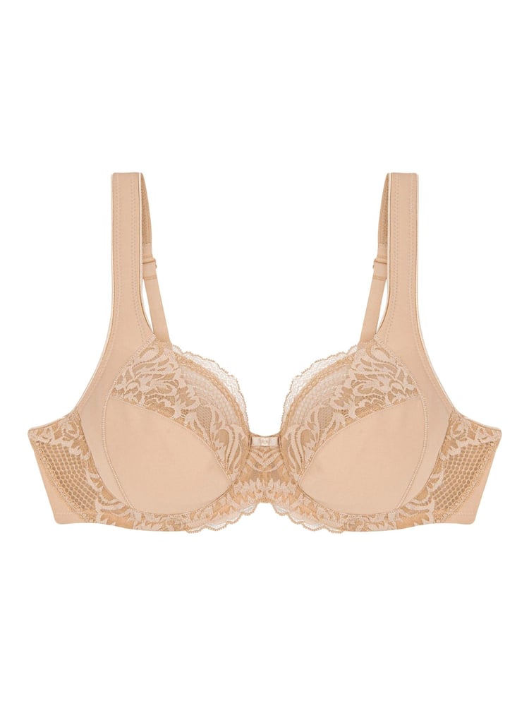Nude - Triumph® Modern Bügel-BH aus Baumwolle mit Spitze - Bild 5 von 5