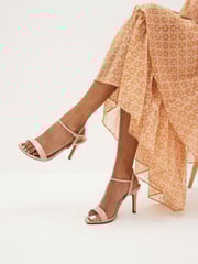Nude Pink Forever Comfort® Skinny Heel Sandals - Image 1 of 7