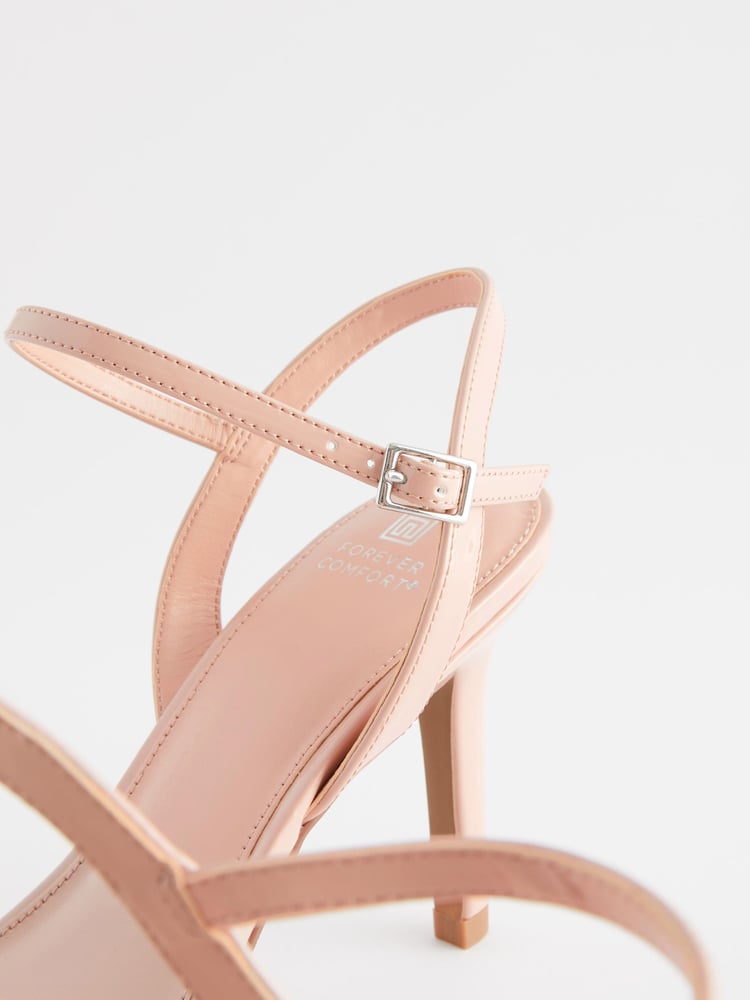 Nude Pink Forever Comfort® Skinny Heel Sandals - Image 7 of 7