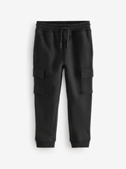 Black/Green Slim Fit Slim Cargo Joggers 2 Pack (3-16yrs) - Image 2 of 6