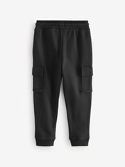 Black/Green Slim Fit Slim Cargo Joggers 2 Pack (3-16yrs) - Image 3 of 6