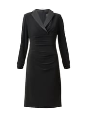Adrianna Papell Jersey Black Tuxedo Dress - Image 5 of 5