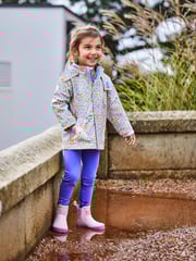 JoJo Maman Bébé Pastel Ditsy 2-Pack Leggings - Image 6 of 7