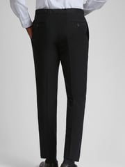 Ted Baker Black Tuxedo Slim Trousers - Image 2 of 4
