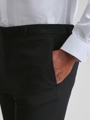 Ted Baker Black Tuxedo Slim Trousers - Image 3 of 4