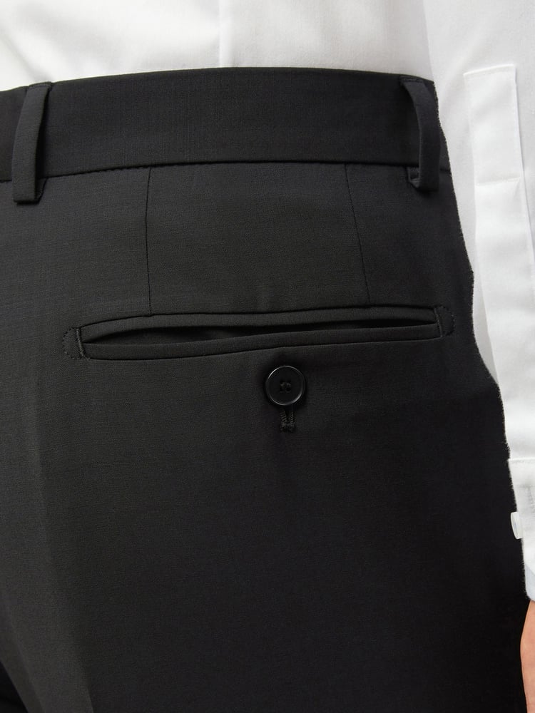 Ted Baker Black Tuxedo Slim Trousers - Image 4 of 4 Ted Baker Black Tuxedo Slim Trousers - Image 4 of 4