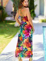 Myleene Klass Satin Maxi Slip Dress - Image 2 of 10