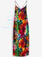Myleene Klass Satin Maxi Slip Dress - Image 9 of 10