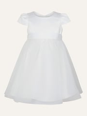 Monsoon Cream Tulle Baby Bridesmaid Dress - Image 1 of 3