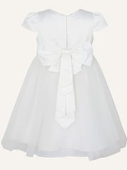 Monsoon Cream Tulle Baby Bridesmaid Dress - Image 2 of 3
