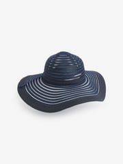 Navy Blue Wedding Occasion Hat - Image 5 of 6