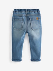 Blue/Black Denim Super Soft Pull-On Jeans With Stretch 2 Pack (3mths-7yrs) - Image 4 of 4