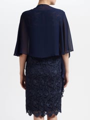 Gina Bacconi Chiffon Shawl CoverUp - Image 2 of 5