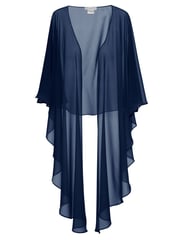 Gina Bacconi Chiffon Shawl CoverUp - Image 5 of 5