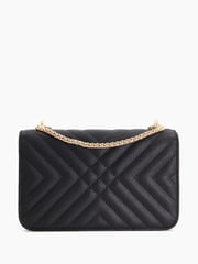 Dune London Black Edorchie Quilted Shoulder Bag - Image 4 of 6