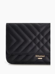 Dune London Black Edorchie Quilted Shoulder Bag - Image 6 of 6
