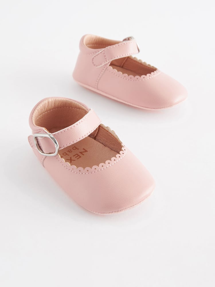 Pink Mary Jane Baby Shoes (0-24mths) - Image 1 of 6