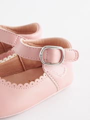 Pink Mary Jane Baby Shoes (0-24mths) - Image 5 of 6
