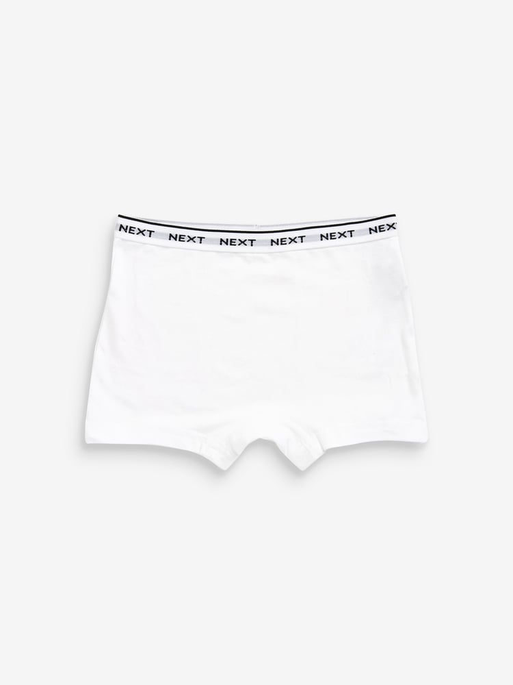 Black/Grey/White Sparkle Short Briefs 5 Pack (2-16yrs) - Image 2 of 4