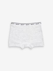 Black/Grey/White Sparkle Short Briefs 5 Pack (2-16yrs) - Image 4 of 4