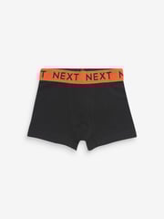 Black Bright Waistband Trunks 10 Pack (1.5-16yrs) - Image 10 of 12