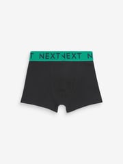 Black Bright Waistband Trunks 10 Pack (1.5-16yrs) - Image 11 of 12