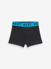 Black Bright Waistband Trunks 10 Pack (1.5-16yrs) - Image 6 of 12