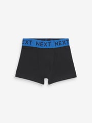 Black Bright Waistband Trunks 10 Pack (1.5-16yrs) - Image 7 of 12