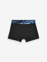 Black Camouflage Waistband Trunks 5 Pack (3-16yrs) - Image 3 of 7