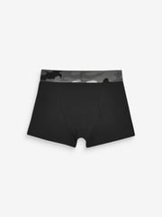 Black Camouflage Waistband Trunks 5 Pack (3-16yrs) - Image 7 of 7