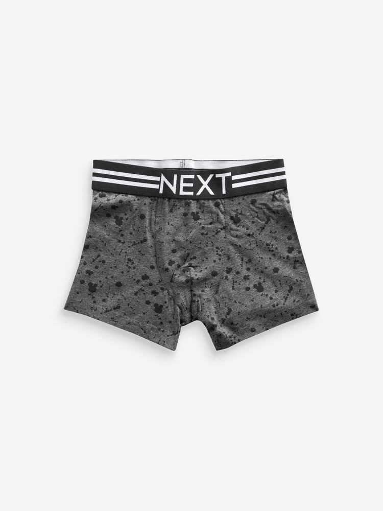 Black/White Splat Trunks 5 Pack (2-16yrs) - Image 2 of 7