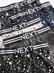 Black/White Splat Trunks 5 Pack (2-16yrs) - Image 7 of 7