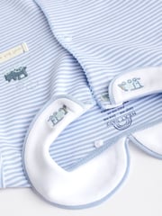 White Baby Sleepsuits 3 Pack (0-2yrs) - Image 11 of 15