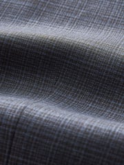 Navy Blue Check Suit Waistcoat - Image 10 of 12