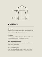 Navy Blue Check Suit Waistcoat - Image 12 of 12