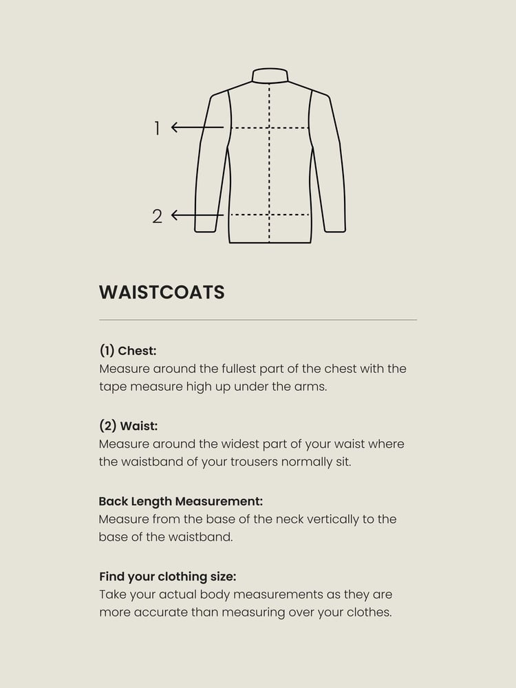 Navy Blue Check Suit Waistcoat - Image 12 of 12