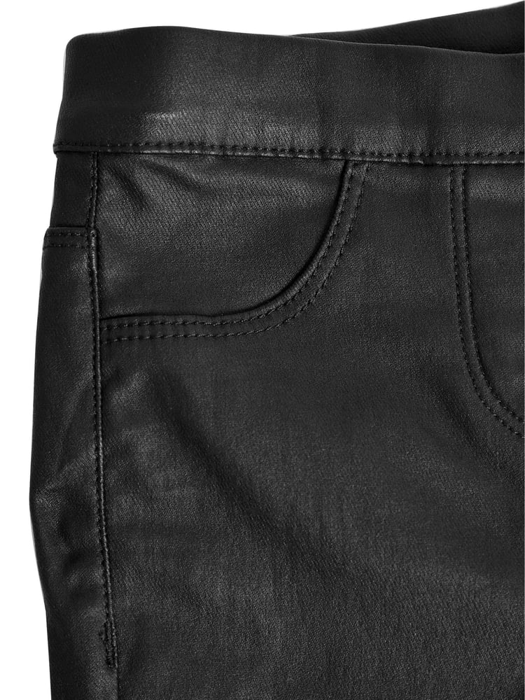 Black Coated Jeggings (3-16yrs) - Image 6 of 6