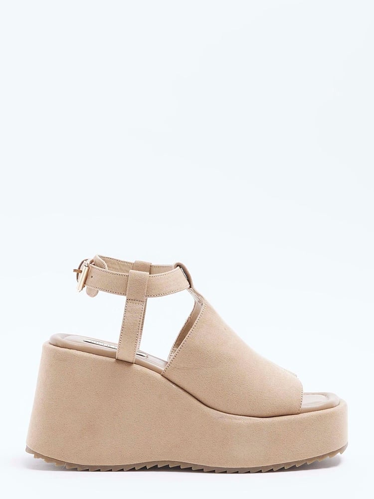 River Island Beige Wedges - Image 1 of 4 River Island Beige Wedges - Image 1 of 4