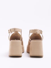 River Island Beige Wedges - Image 3 of 4