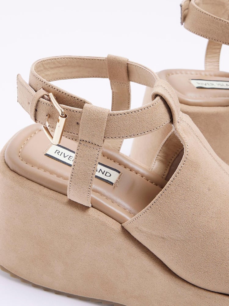 River Island Beige Wedges - Image 4 of 4 River Island Beige Wedges - Image 4 of 4