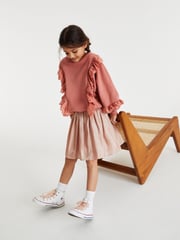 Pink Metallic Skirt (3-16yrs) - Image 2 of 6